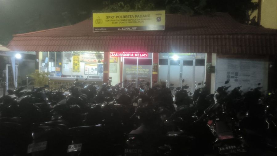 140 Kendaraan Terjaring dalam Operasi Patuh Singgalang 2025, Fokus pada Zero Tawuran dan Balap Liar