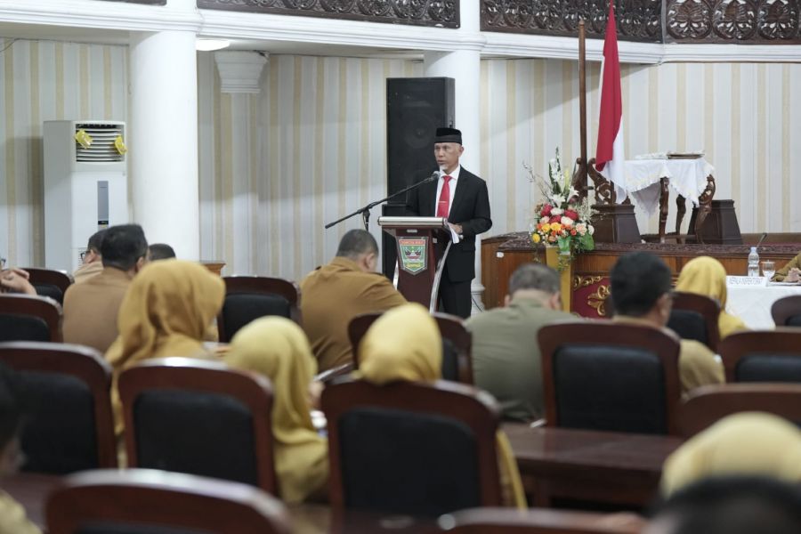16 OPD Raih Predikat A pada Penilaian SAKIP 2024, Mahyeldi Minta OPD Lainnya Tingkatkan Akuntabiltas