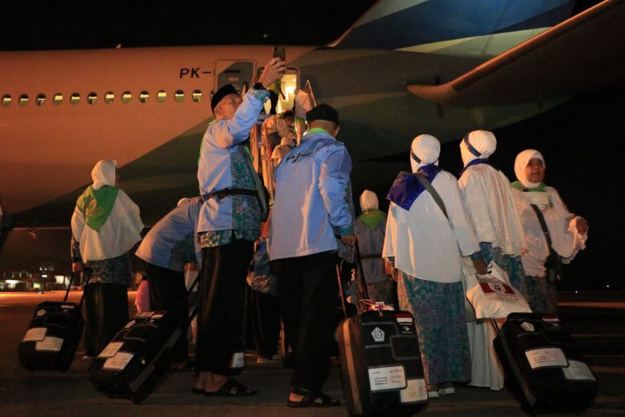 1.963 Jemaah Haji Embarkasi Padang Sudah Tiba di Medinah