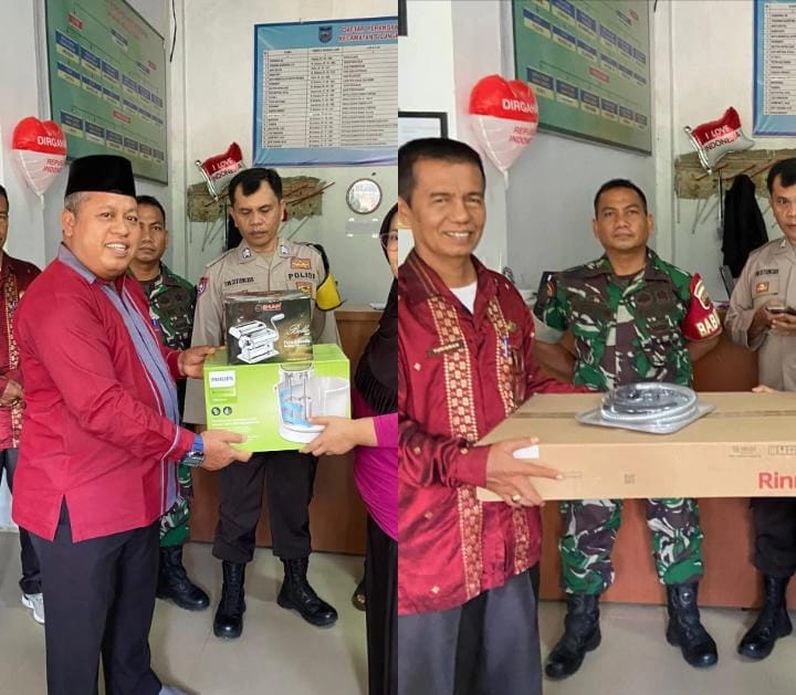 24 Pelaku Usaha Desa Muaro Kalaban Terima Bantuan, Wujud Sinergi Pemerintah Desa dan Kec.Silungkang