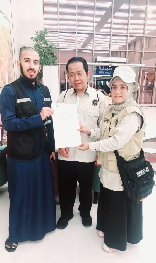 309 Jemaah Haji Kloter PDG 1 Tuntaskan Pembayaran DAM melalui Addhahi di Makkah