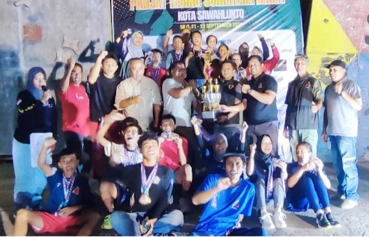 46 Medali dari Silo, Panjat Tebing Sawahlunto Tunjukkan Hasil Pembinaan