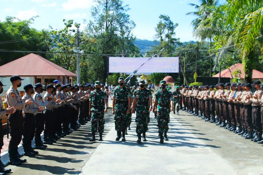 50 Siswa Dikmaba TNI AD Kolaborasi Pendikan Integrasi dengan Siswa Diktuba Polri di SPN Polda Sumbar