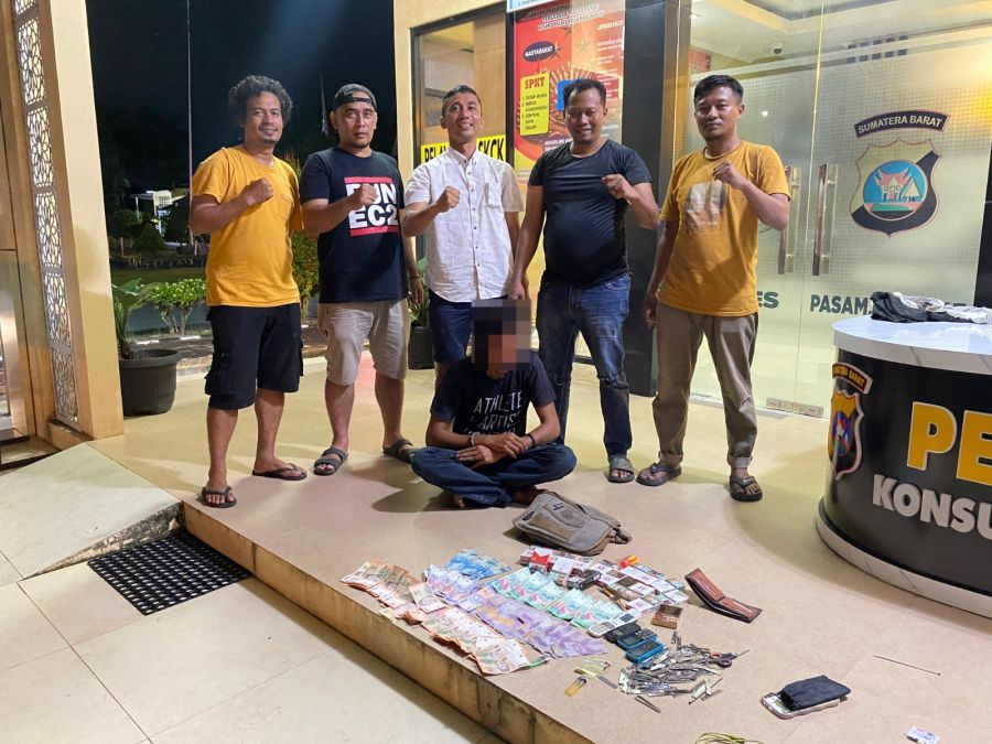 Aksi Pencurian Terekam CCTV, Seorang Nelayan Diringkus Tim Opsnal Satreskrim Polres Pasaman Barat