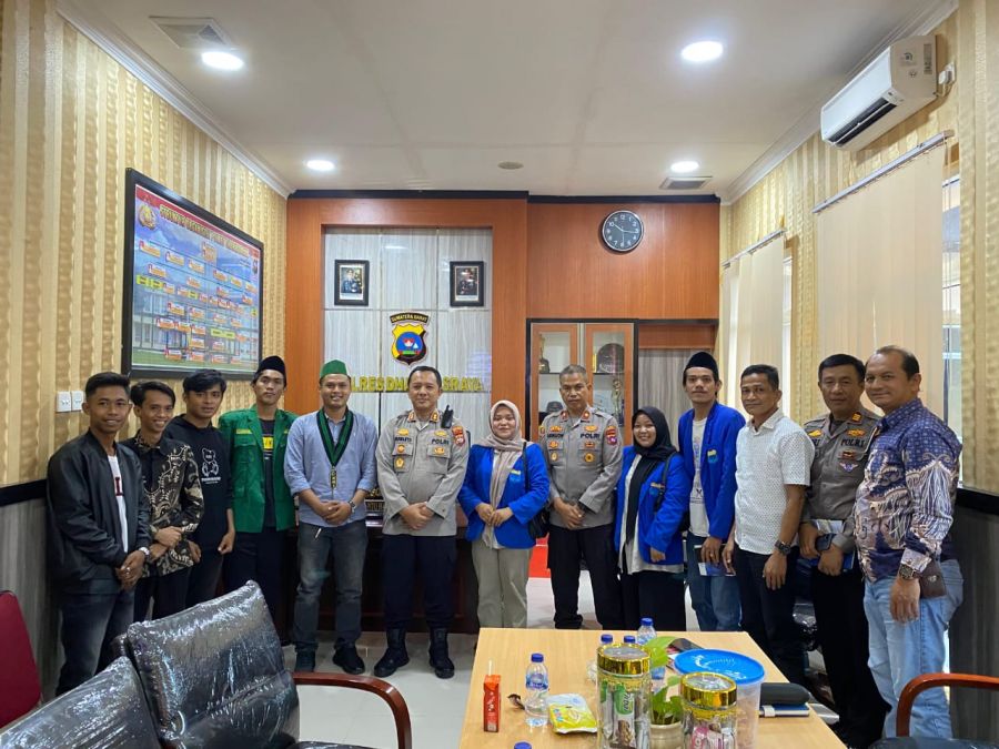 Aliansi OKP se Dharmasraya Jalin Silaturahmi dan Sinergi dengan Polres Dharmasraya