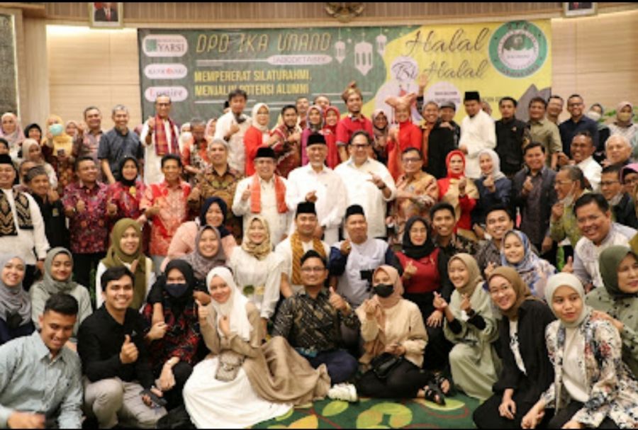 Alumni Unand Jabodetabek Gelar Halal Bihalal, Gubernur Sumbar Apresiasi Peran Alumni Untuk Kemajuan