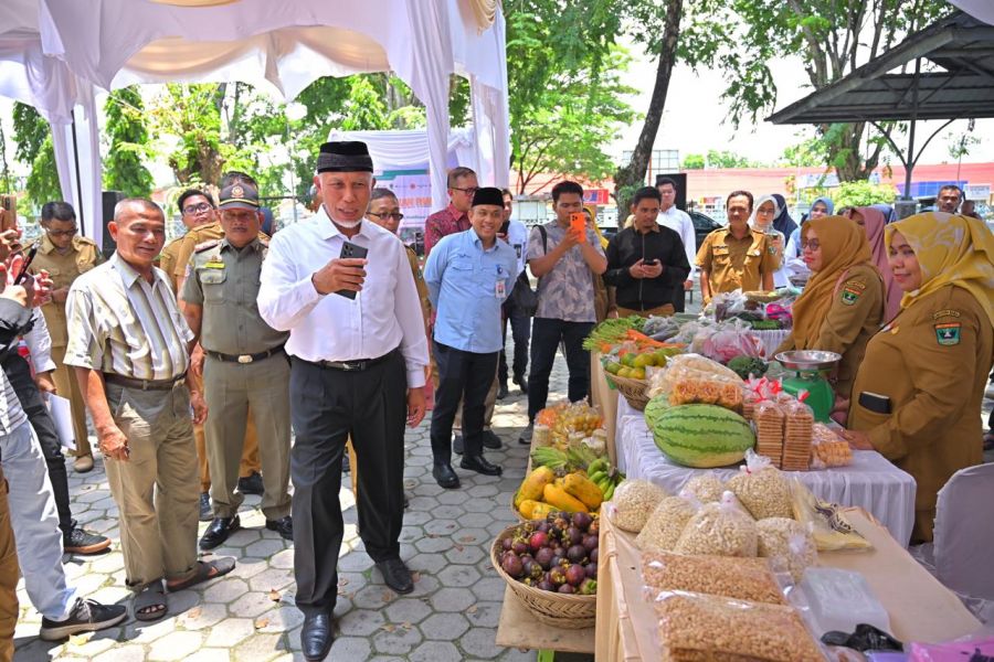 Antisipasi Lonjakan Harga Pangan, Gubernur Mahyeldi Instruksikan TPID Siapkan Alternatif Pasokan