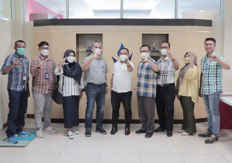 Anugrah Keterbukaan Informasi Publik, Tim Visitasi Komisi Informasi Sumbar datangi Perumda AM Padang