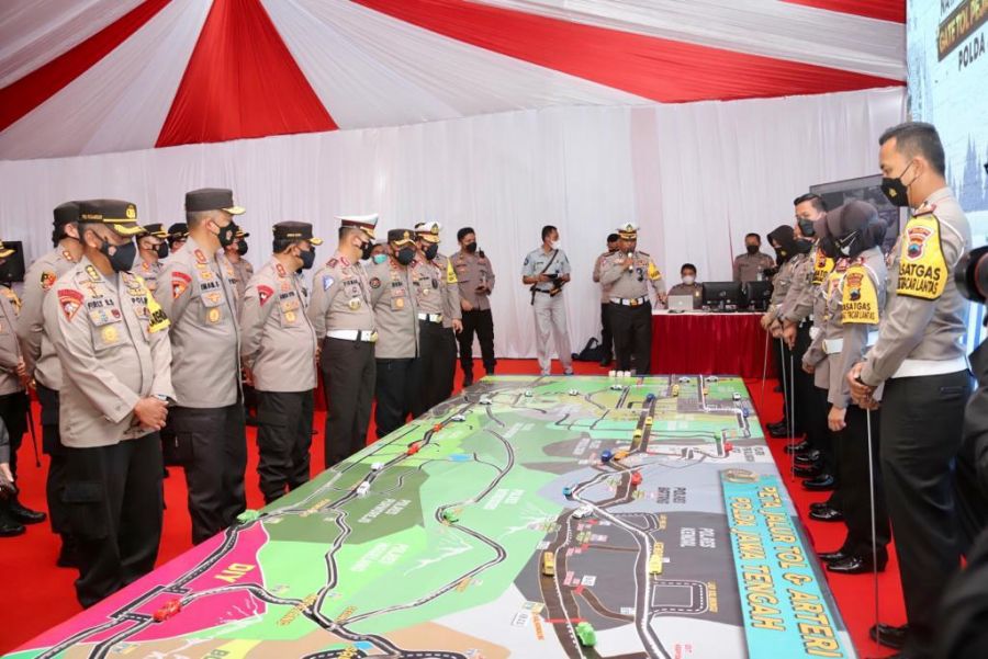 Asops dan Kakorlantas Polri Apresiasi Inovasi Jateng Dalam Penanganan Nataru