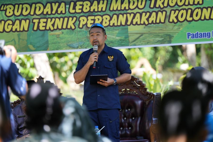 Audy Joinaldy Optimis Sumbar Bisa Jadi Produsen Utama Madu Trigona di Indonesia