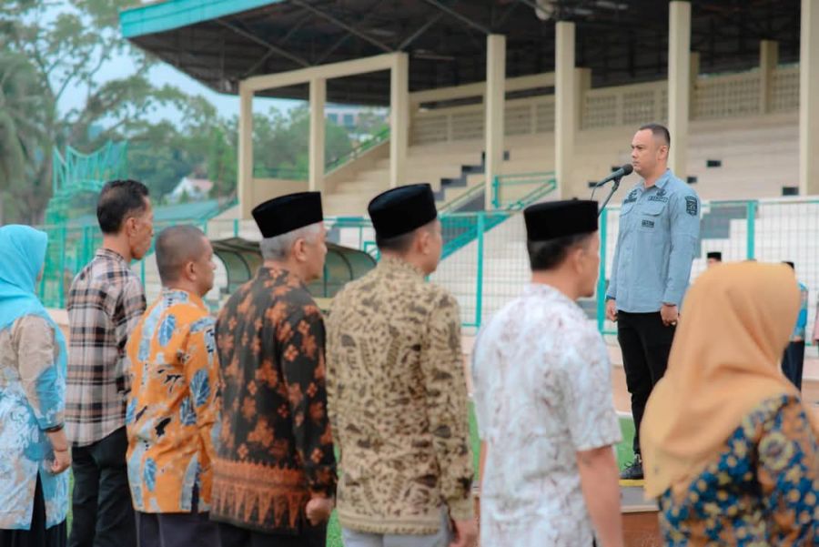 Awal Tahun 2025, Bupati Benny Dwifa Pimpin Apel Organik Lingkup Pemerintah Kab Sijunjung 