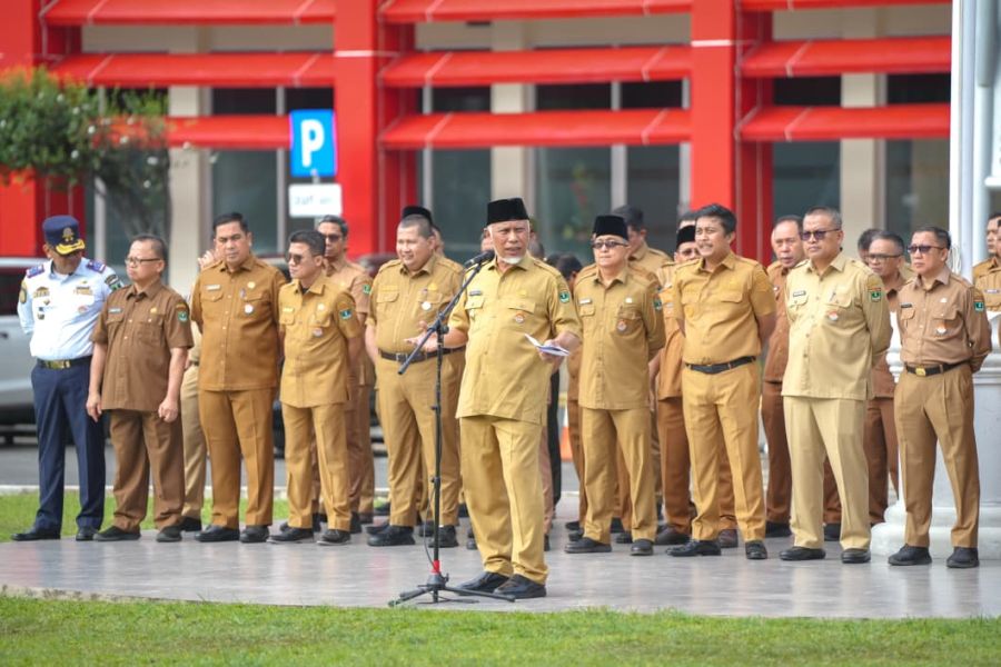 Awali Tahun 2026, Gubernur Mahyeldi Tegaskan Kinerja ASN Sumbar Harus Berdampak