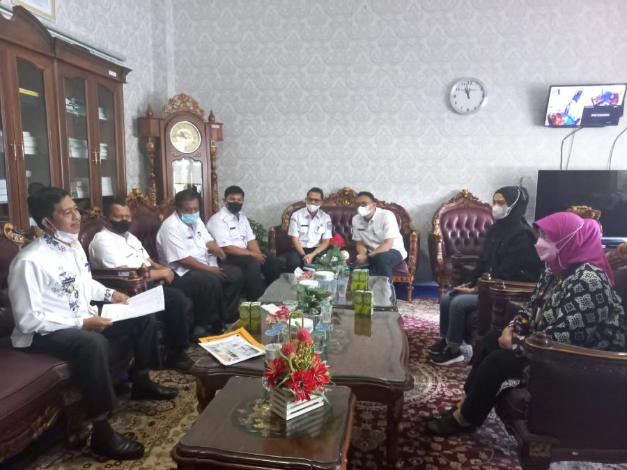 Bahas Bantuan Korban Gempa, Wabup Risnawanto Sambut Kunjungan Anggota DPD RI