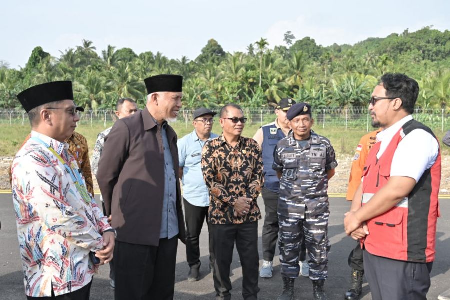 Bandar Udara Mentawai Tunggu Sertifikasi, Mahyeldi Intensifkan Hubungan dengan Maskapai & Australia