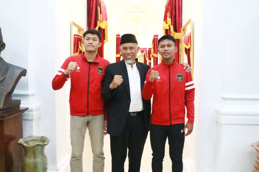 Bangga Pada Pahlawan Garuda Asia, Nabil dan Ikram, Ini Harapan Gubernur Sumbar