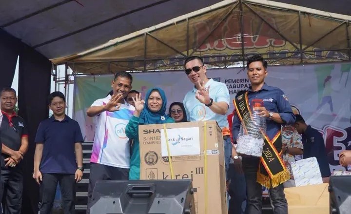 Bank Nagari Jadi Motor, CFD Perdana Dharmasraya Picu Lonjakan Transaksi UMKM