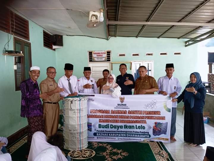 BAZNAS Dharmasraya Gelar Program Santri Preneur