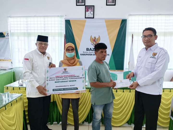 BAZNAS Dharmasraya Salurkan Bantuan Berobat dan Pendampingan Rumah Sakit