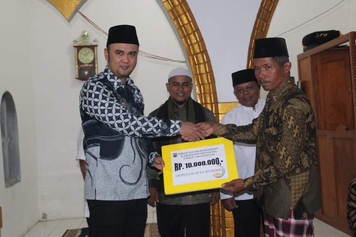 Tim I Safari Ramadhan Kabupaten Sijunjung Kunjungi Masjid Baitul Makmur Nagari Silokek