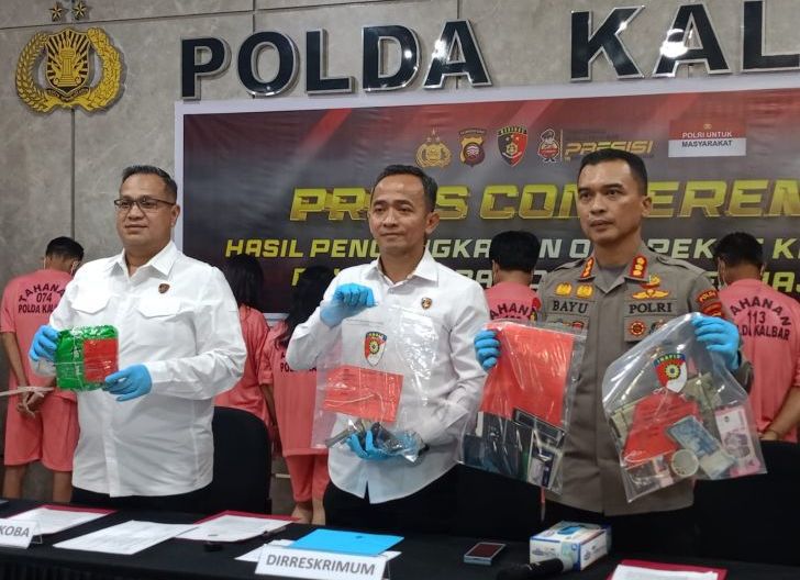 Berantas Premanisme, Polda Kalbar Ungkap 232 Kasus, 1 Orang Ditangkap Atas Kepemilikan Senpi Rakitan