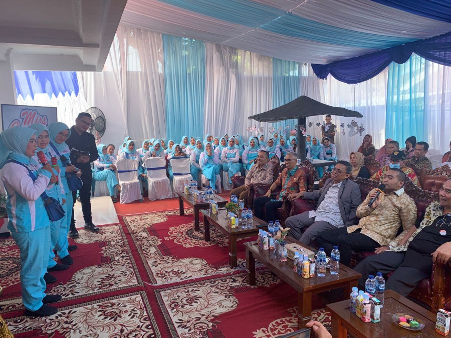 Berdayakan Ibu Rumah Tangga, Wagub Audy Apresiasi Program Miss Cimory