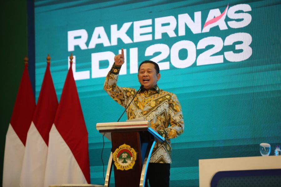 Beri Pembekalan di Rakernas LDII, Ketua MPR Ungkap Sistem Demokrasi di Indonesia Perlu Dikaji Ulang