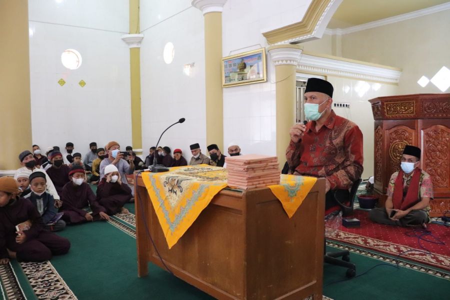 Beri Tausiyah di Sungai Tanang, Buya Mahyeldi Ingatkan Persatuan dan Pendidikan Generasi Muda