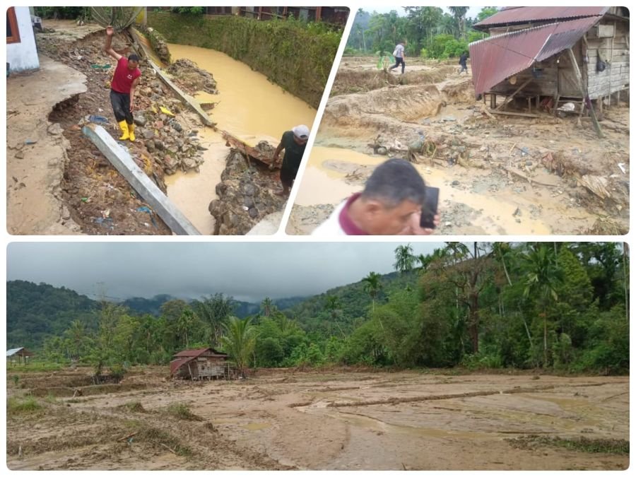 Berikut Update Terkini dan Dampak Banjir Bandang Simpang Tonang