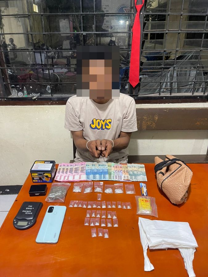 Berusaha Sembunyi, Pengedar Sabu-sabu di Payakumbuh Ditangkap Dalam Kamar Mandi
