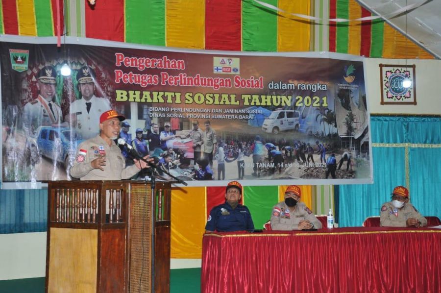 Bhakti Sosial Tagana Sumbar 2021 Buka Akses Ke Lokasi Wisata