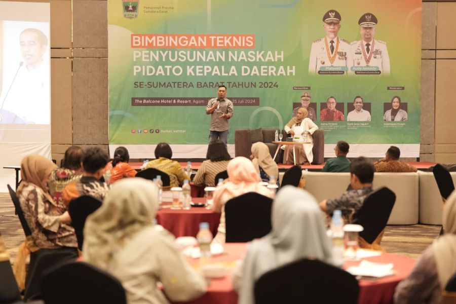 Biro Adpim Sumbar Gelar Bimtek Penulisan Naskah Pidato Kepala Daerah