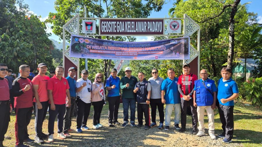 BNNP Sumbar, PT. SP, PT. PSK & Stakeholder lain, Canangkan Goa Kelelawar Destinasi Wisata Bersinar