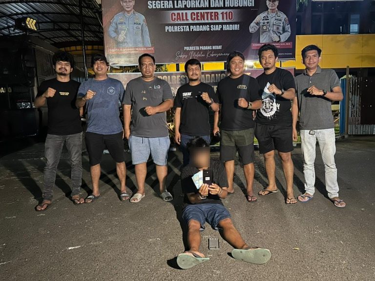 Bobol Ruang Kepala Sekolah, Pelaku Curat di Padang Ditangkap Tim Klewang Saat Tengah Malam