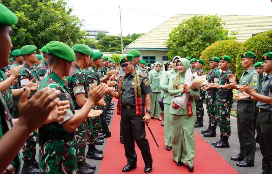Brigjen TNI Mahfud Resmi Jabat Danrem 032/Wbr