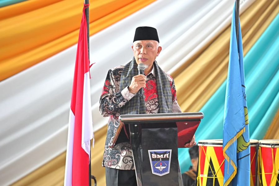Buka Gelaran SMAPSIC XX + Jr XVI, Gubernur Mahyeldi Tegaskan Pentingnya Kanalisasi Bakat Pelajar