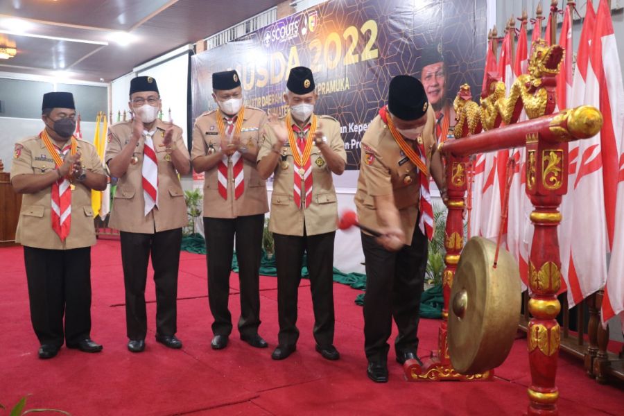 Buka Musda Gerakan Pramuka Sumbar, Gubernur Mahyeldi Puji Kerelawanan Pramuka