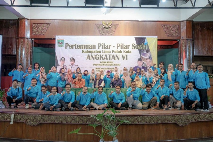 Buka Pertemuan Pilar-Pilar Sosial Angkatan VI, Ketua DPRD Sumbar Puji Pertumbuhan Ekonomi Kec Mungka