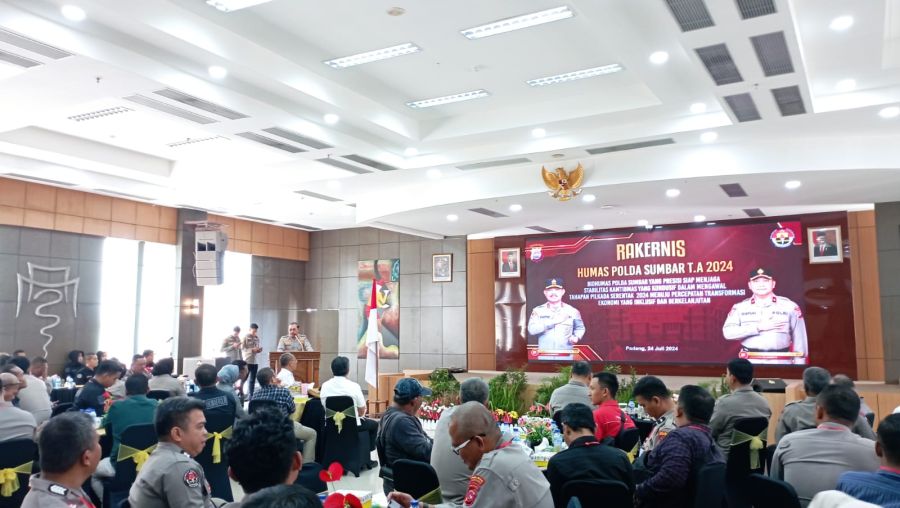 Buka Rakernis Humas Polda, Ini yang Disampaikan Kapolda Sumbar