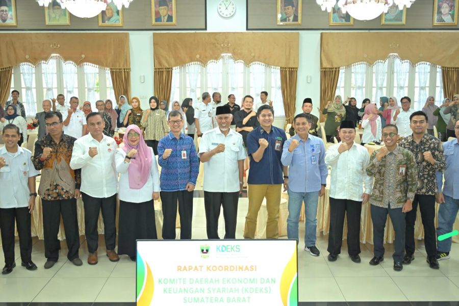 Buka Rakor KDEKS Sumbar 2023, Gubernur Mahyeldi : Sumbar Terdepan Menuju Pusat Industri Halal