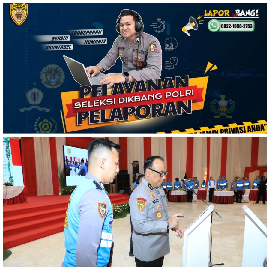 Buka Seleksi Dikbangpimti 2024, SSDM Polri Luncurkan Layanan 