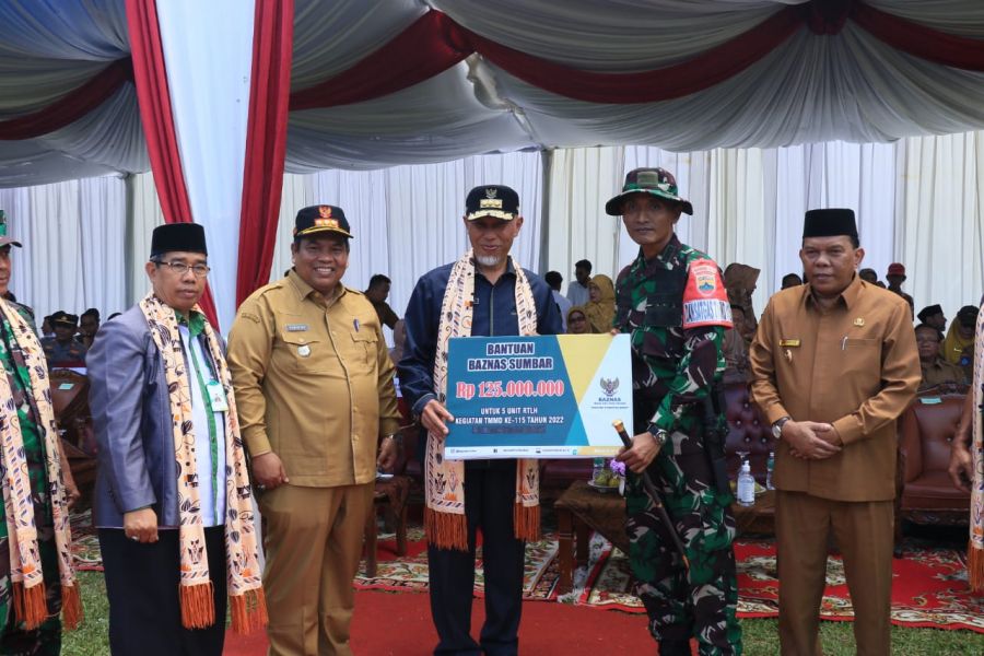Buka TMMD ke-115, Gubernur Sumbar: TMMD Perkuat Hubungan TNI dan Rakyat