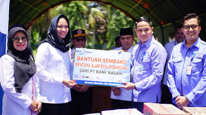 Bupati Annisa Terima Bantuan CSR untuk Korban Banjir dari Sejumlah Perusahaan