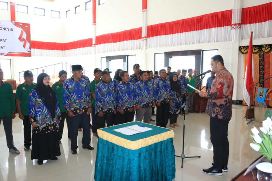 Bupati Benny Dwifa Kukuhkan Pengurus Kontak Tani Nelayan Andalan Kabupaten Sijunjung 2021-2026