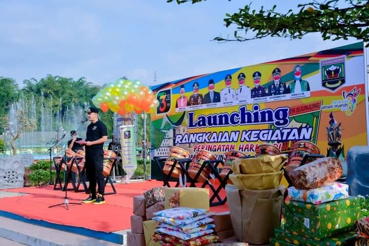 Bupati Benny Dwifa Launching Rangkaian Kegiatan Peringatan Hari Jadi ke-73 Kabupaten Sijunjung