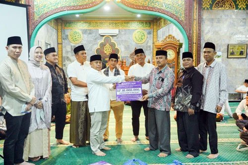 Bupati Bersama Forkopimda dan DPRD Dharmasraya Gelar Safari Ramadhan