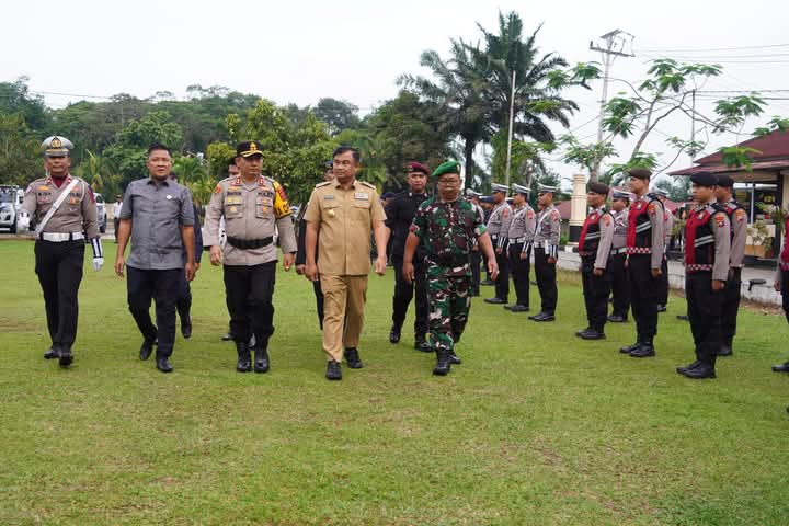 Bupati Dharmasraya Hadiri Apel Gelar Pasukan Operasi Keselamatan Singgalang 2025
