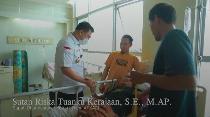 Bupati Dharmasraya Kunjungi RSUD Sungai Dareh