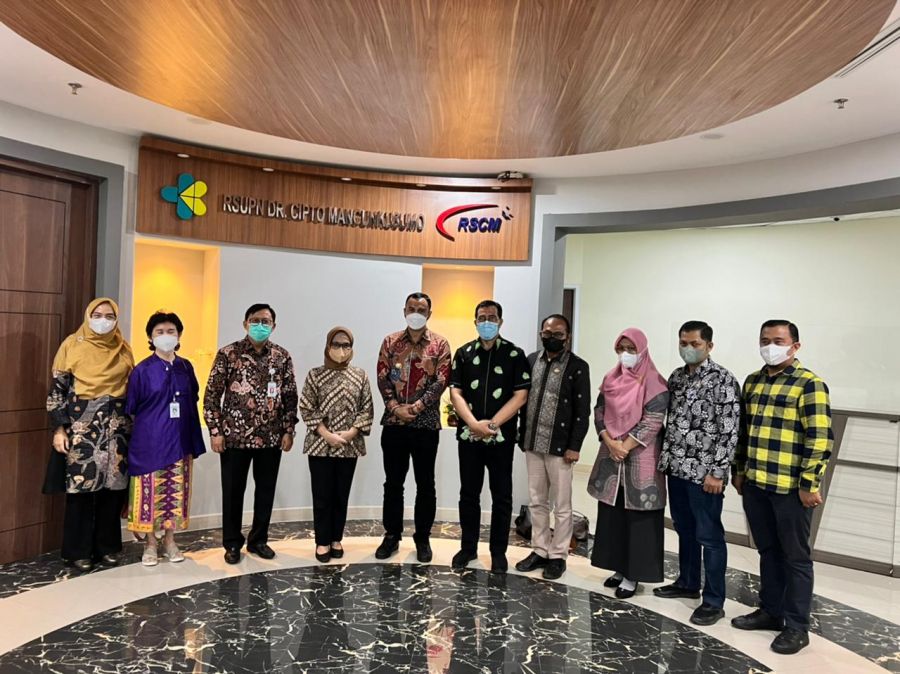 Bupati Sijunjung Audiensi dengan Dirut RSCM di Jakarta