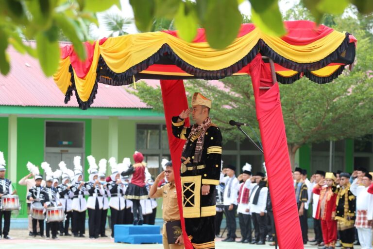 Bupati Sijunjung Pimpin Upacara Hari Amal Bakti Ke- 77 Tahun 2023