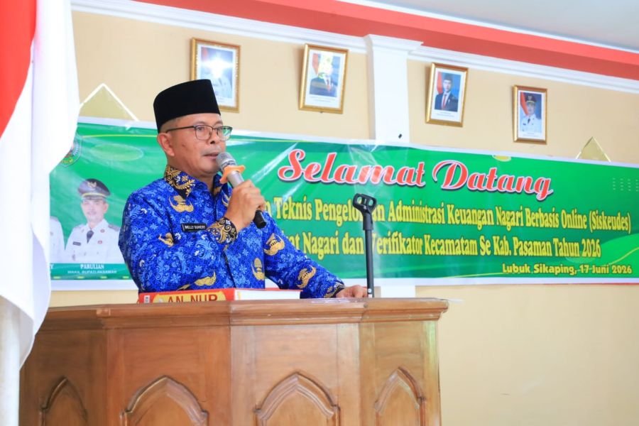 Bupati Welly Ingatkan Transparansi Dana Nagari: Jangan Sampai Berujung Masalah Hukum.
